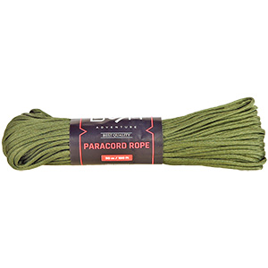 Paracord lano zelené 30m