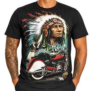 Pánske tričko motorka Rock Eagle