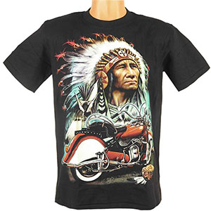 Pánske tričko motorka Rock Eagle