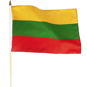 Vlajka Litvy 45 x 30 cm