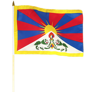 Vlajka Tibetu 45 x 30 cm