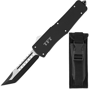 Vyskakovací nôž OTF - TFT Tanto/Drop point