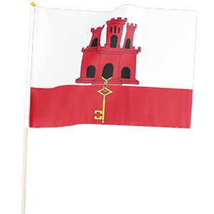 Vlajka Gibraltáru 45 x 30 cm