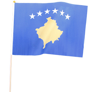 Vlajka Kosova 45 x 30 cm