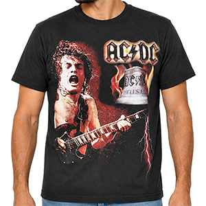 Tričko AC DC Hells Bells čierne