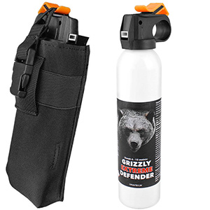 Sprej na medvede s puzdrom Grizzly 300ml 10m