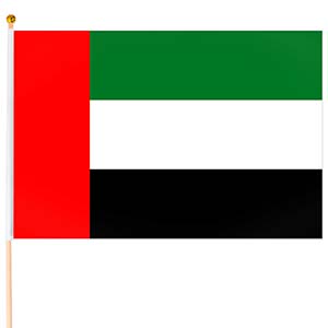 Vlajka Spojených Arabských Emirátov 45 x 30 cm