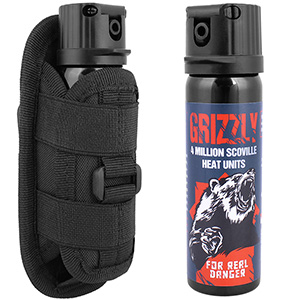 Kaser na medveďa s puzdrom Grizzly 63ml