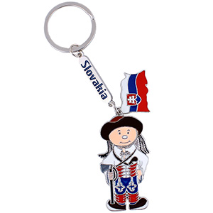 Kovová kľúčenka Slovensko Zbojník Jurko