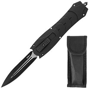 Vyskakovací nôž OTF234 čierny