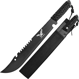 Mačeta s paracordom FT500 black