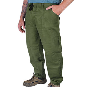 Lacné montérky khaki NK