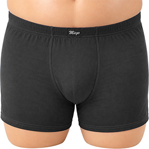 Pánske boxerky nadrozmerné veľkosti 5XL-8XL sivočierne