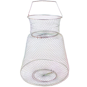 Sieťka na ryby s rýchlouzáverom kovová 45 cm