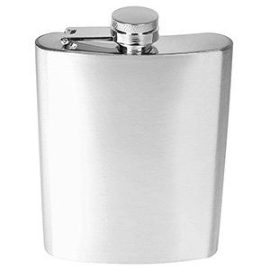 Nerezová ploskačka 0,24 l