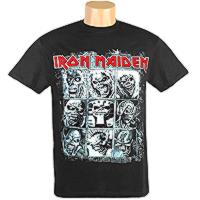 iron maiden tricko